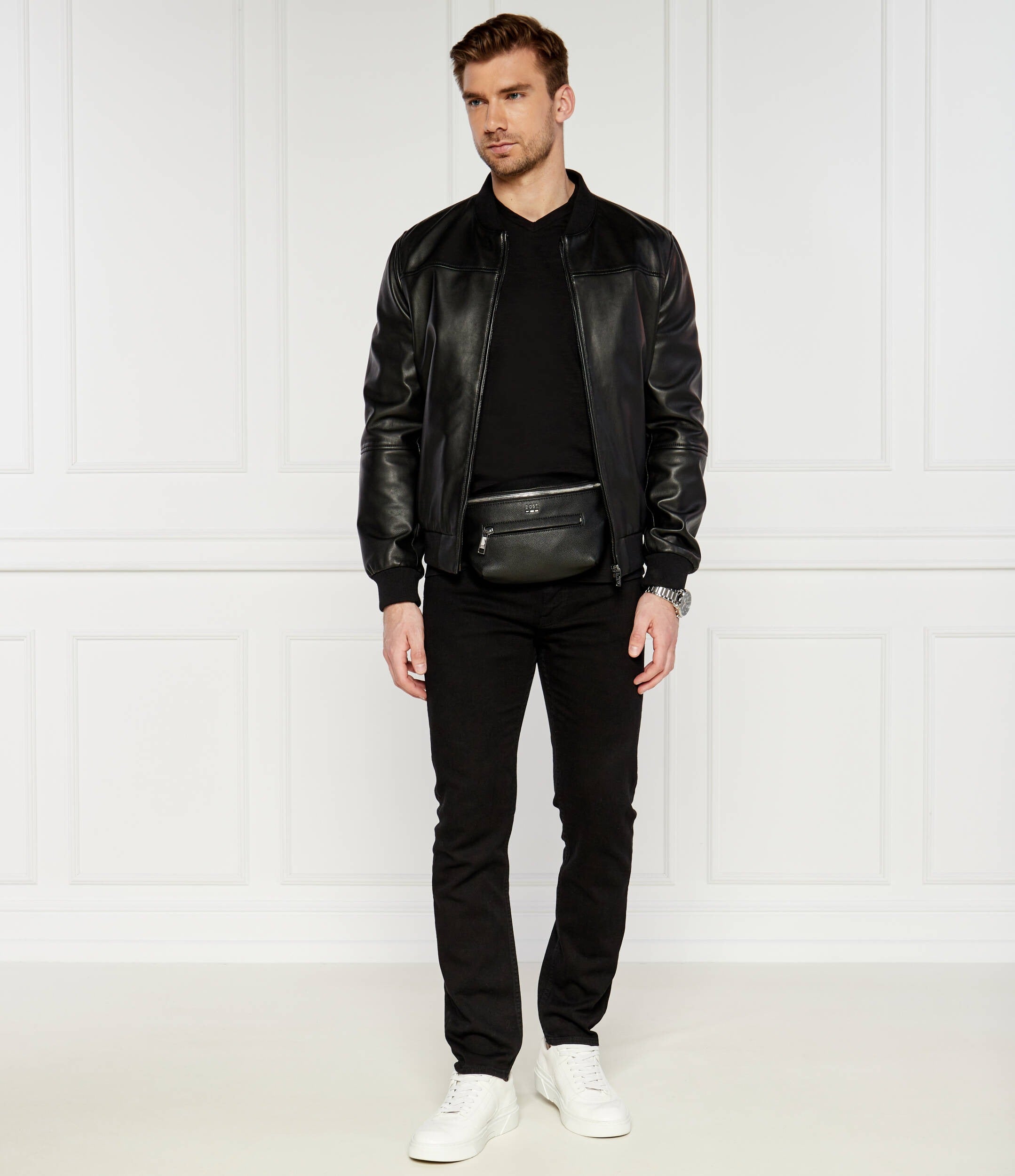 Boss Waistbag Ray Beltbag 34 Black Preto_shot2