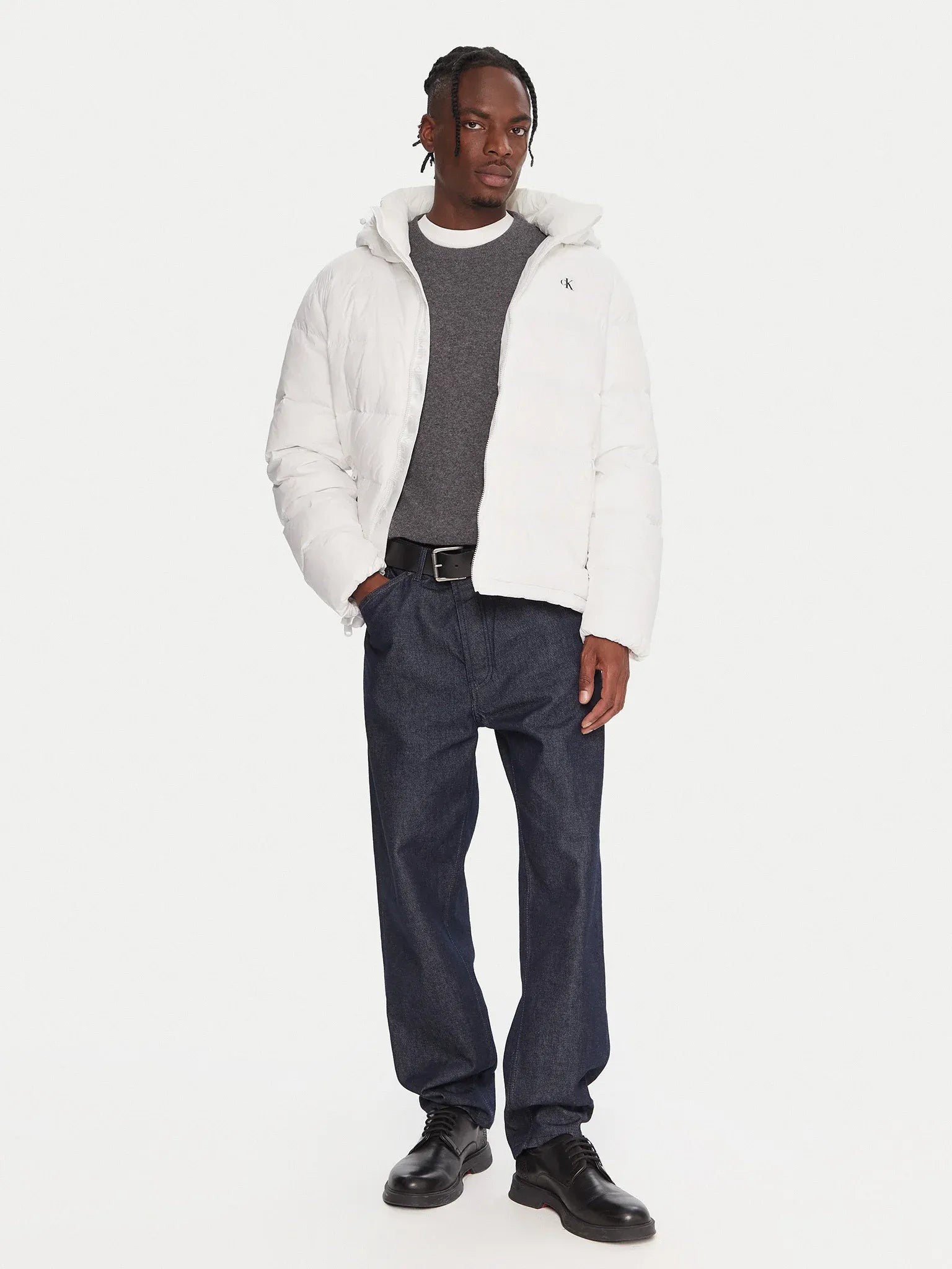 Calvin Klein Blusao Jackets Lv04rc518g White Branco_shot1