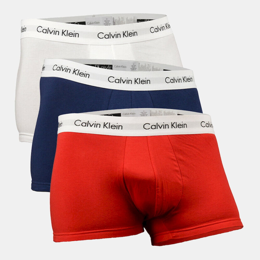 Calvin Klein Boxers Boxer U2664g Whi Red Bl Branco Vermelho Preto Shot16
