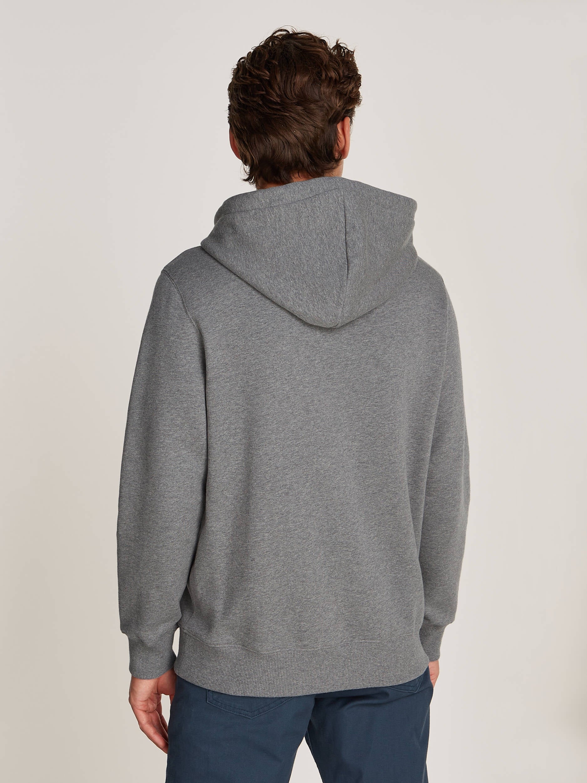 Calvin Klein Camisola Hoodie J30j320805 Grey Cinza_shot1