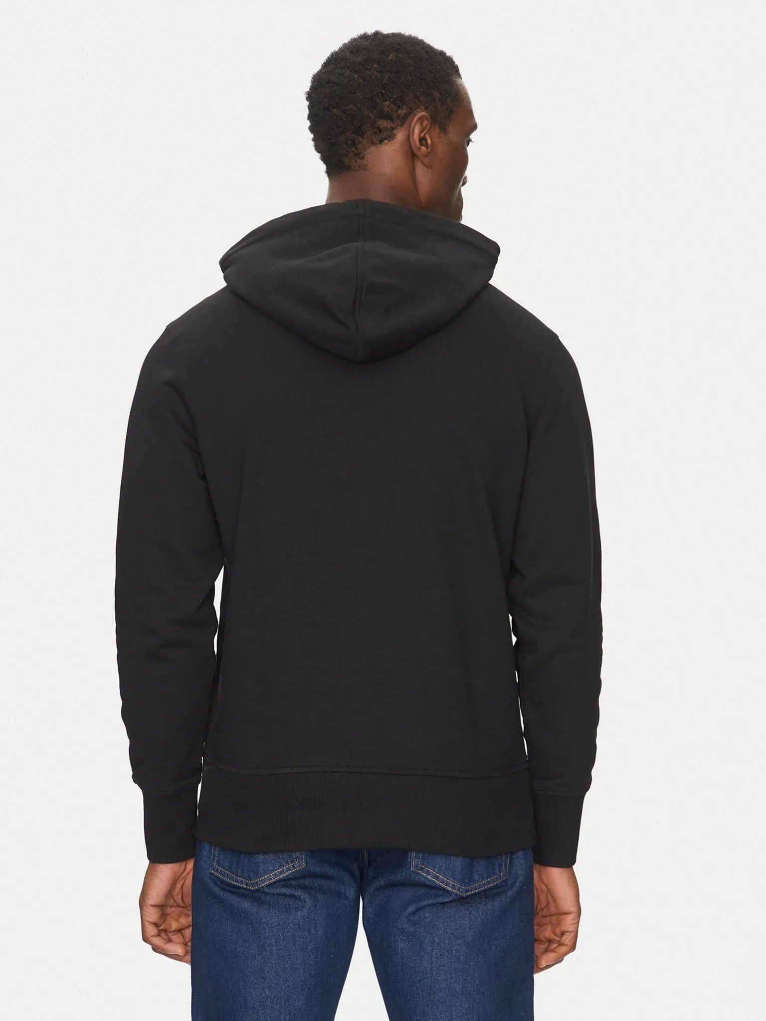 Calvin Klein Camisola Hoodie J30j327520 Black Preto_shot3
