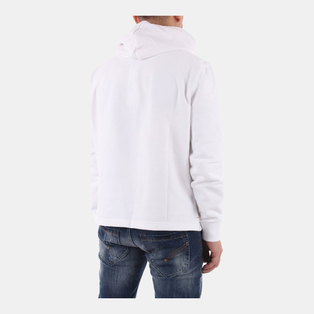 Calvin Klein Camisola Hoodie K10k106367 White Oran Branco Laranja Shot6