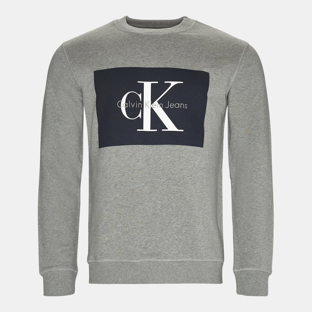 Calvin Klein Camisola Sweat J30j306988 Grey Cinza Shot2