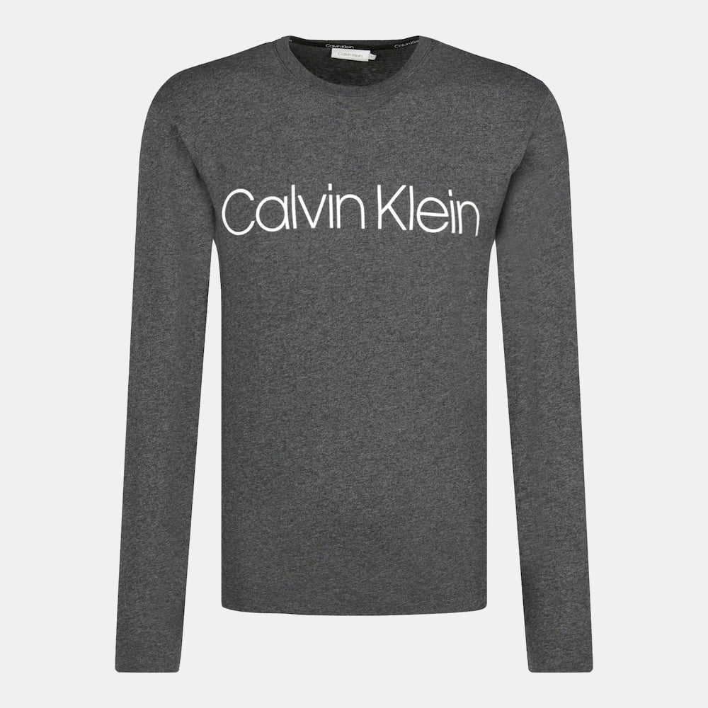 Calvin Klein Camisola Sweat K10k104690 Grey Cinza Shot12