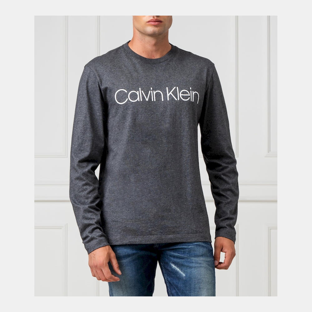 Calvin Klein Camisola Sweat K10k104690 Grey Cinza Shot6