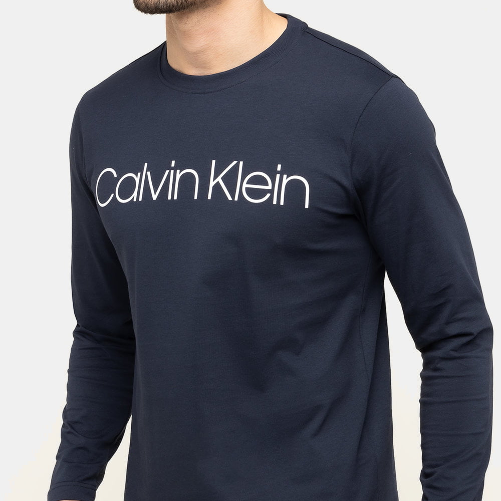Calvin Klein Camisola Sweat K10k104690 Navy Navy Shot7