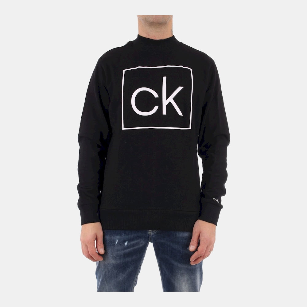 Calvin Klein Camisola Sweat K10k106185 Black Preto Shot2