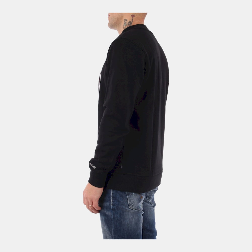 Calvin Klein Camisola Sweat K10k106185 Black Preto Shot4