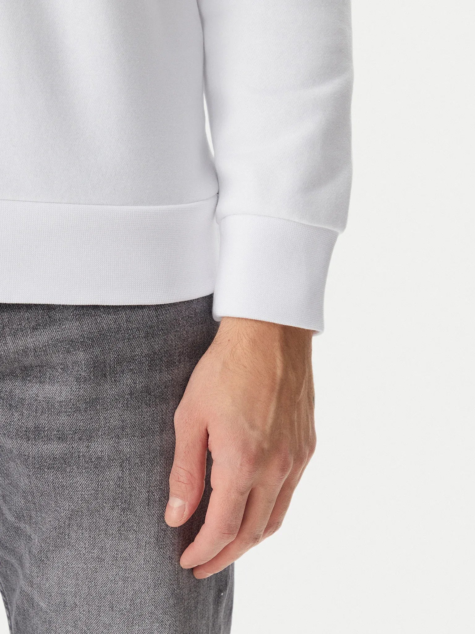 Calvin Klein Camisola Sweat Lv040bm801 White Branco_shot5