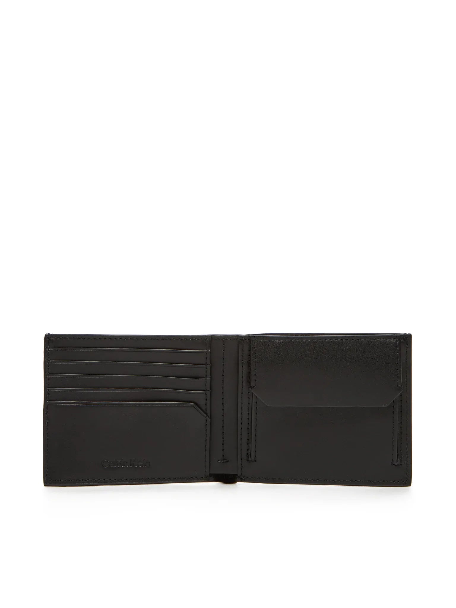 Calvin Klein Carteira Wallet Lv04d1038g Black.logo Preto_shot3