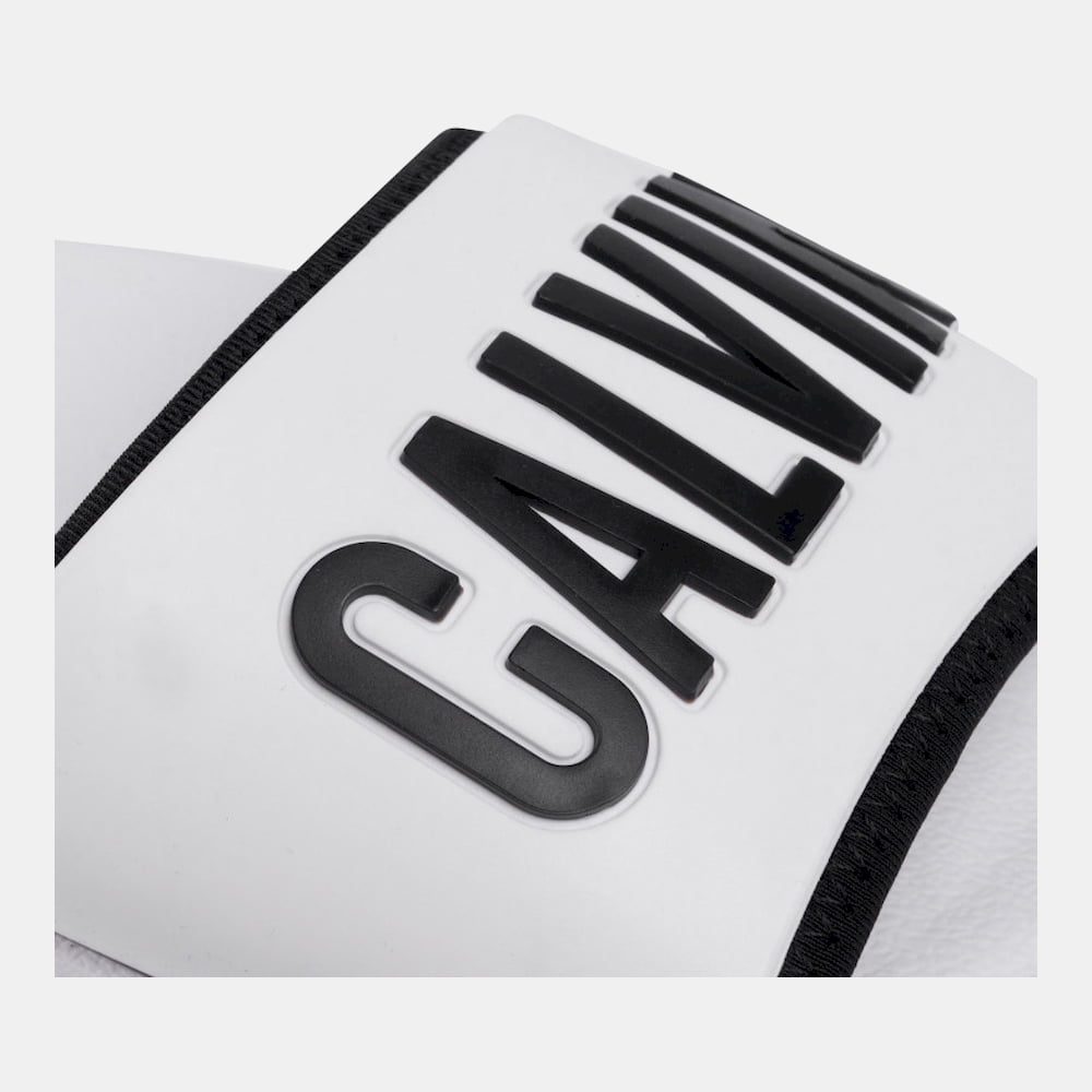 Calvin Klein Chinelos Slippers K9uk014044 Whi Black Branco Preto Shot12