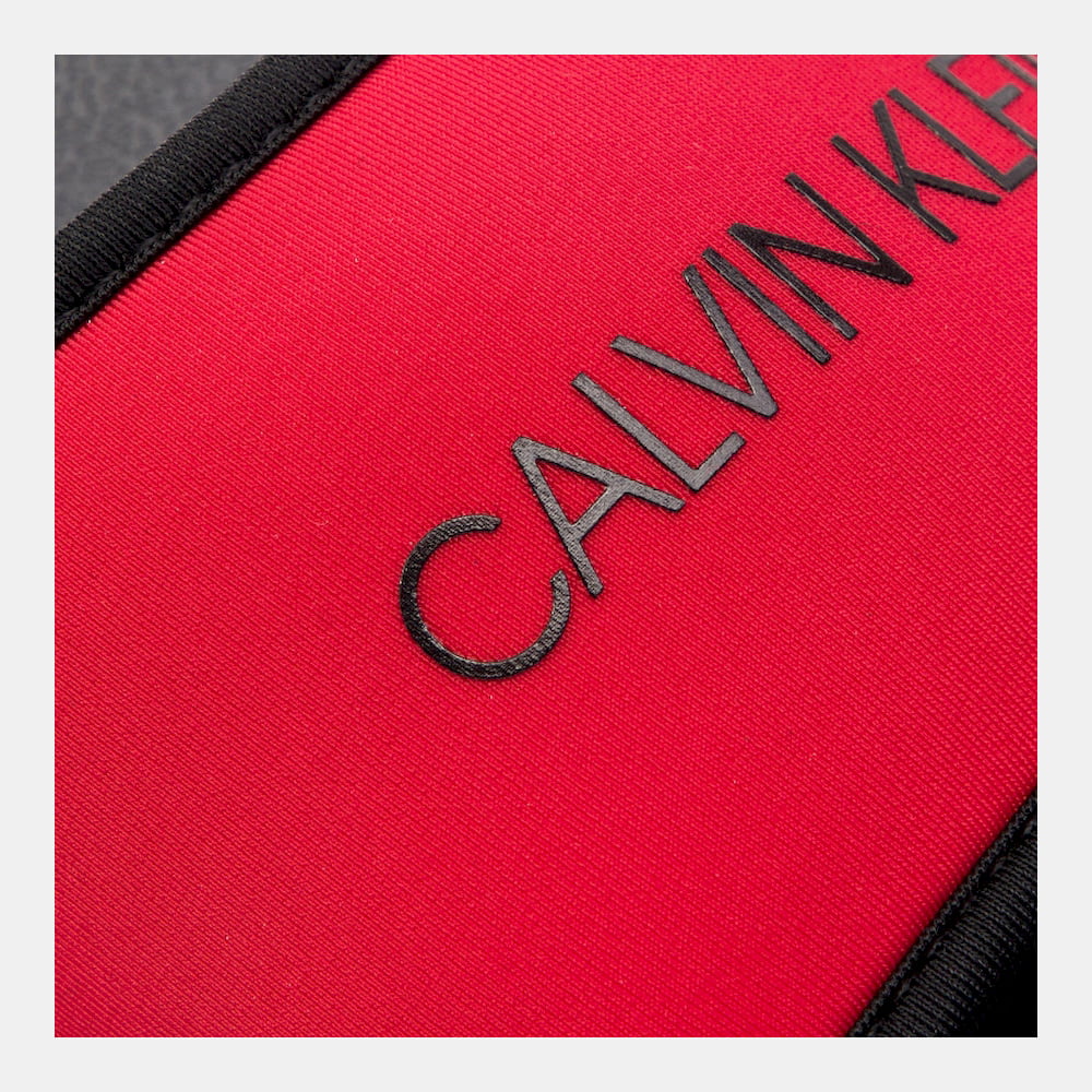 Calvin Klein Chinelos Slippers Km0km00377 Red Vermelho Shot10