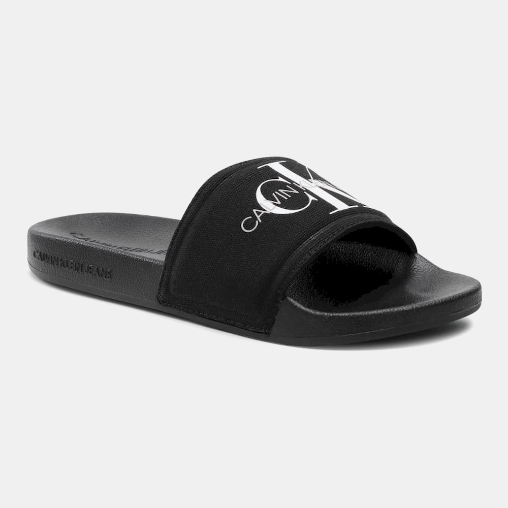 Calvin Klein Chinelos Slippers Yw0yw00103 Black Preto Shot2