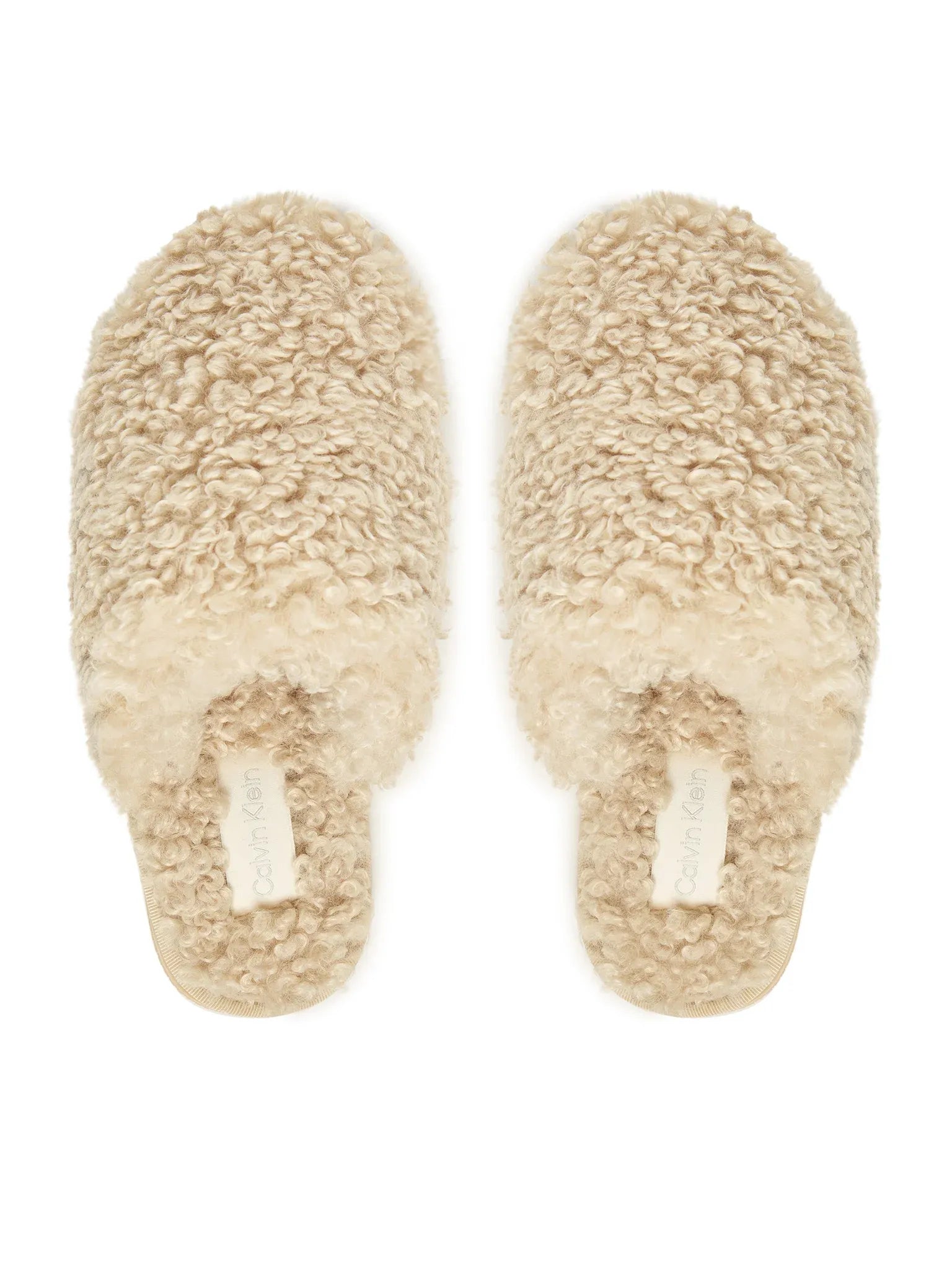 Calvin Klein Chinelos Slippers Yw0yw01975 Beige Beige_shot5