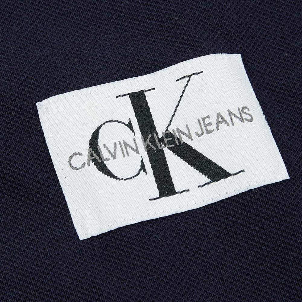 Camicie Calvin Klein Jeans Monogram Logo Polo Shirt Night Sky