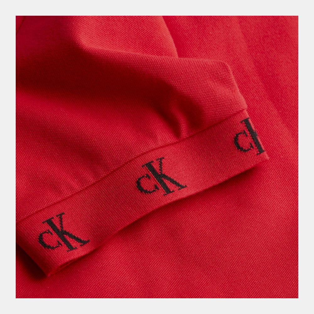 Calvin Klein Polo J30j321700 Red Vermelho Shot1