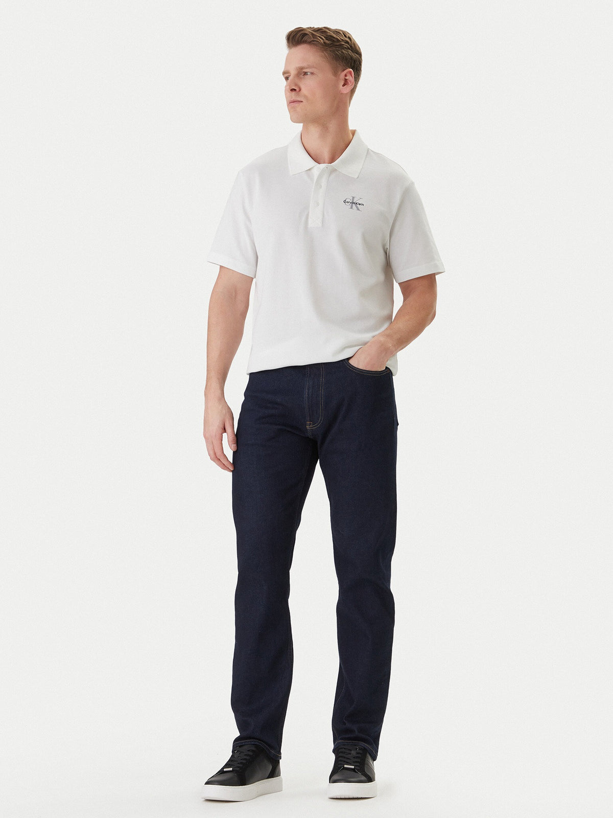 Calvin Klein Polo Lv04rf209g White Branco_shot2