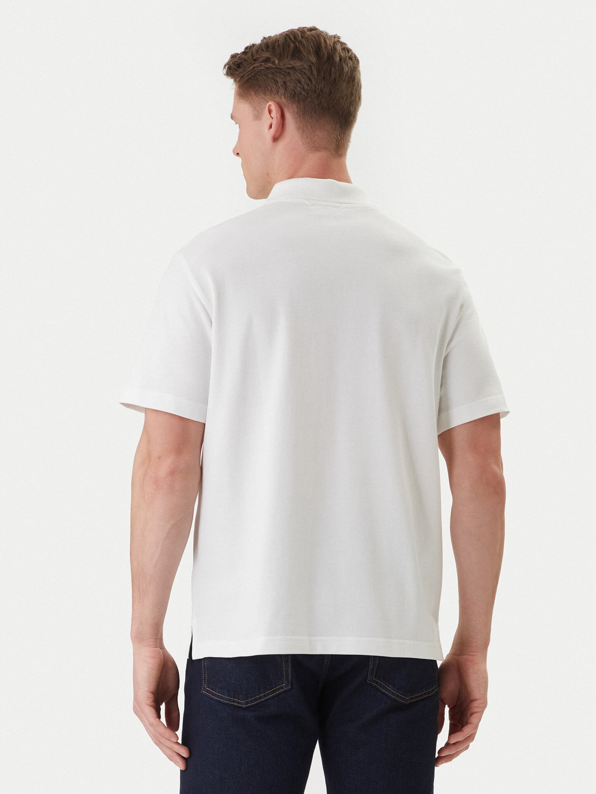 Calvin Klein Polo Lv04rf209g White Branco_shot3