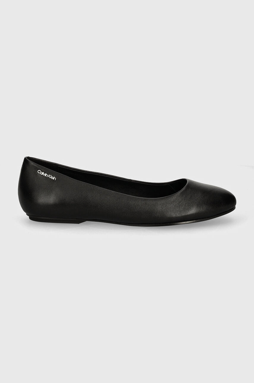 Calvin Klein Sabrinas Ballet Flats Hw0hw00618 Black Preto_shot2