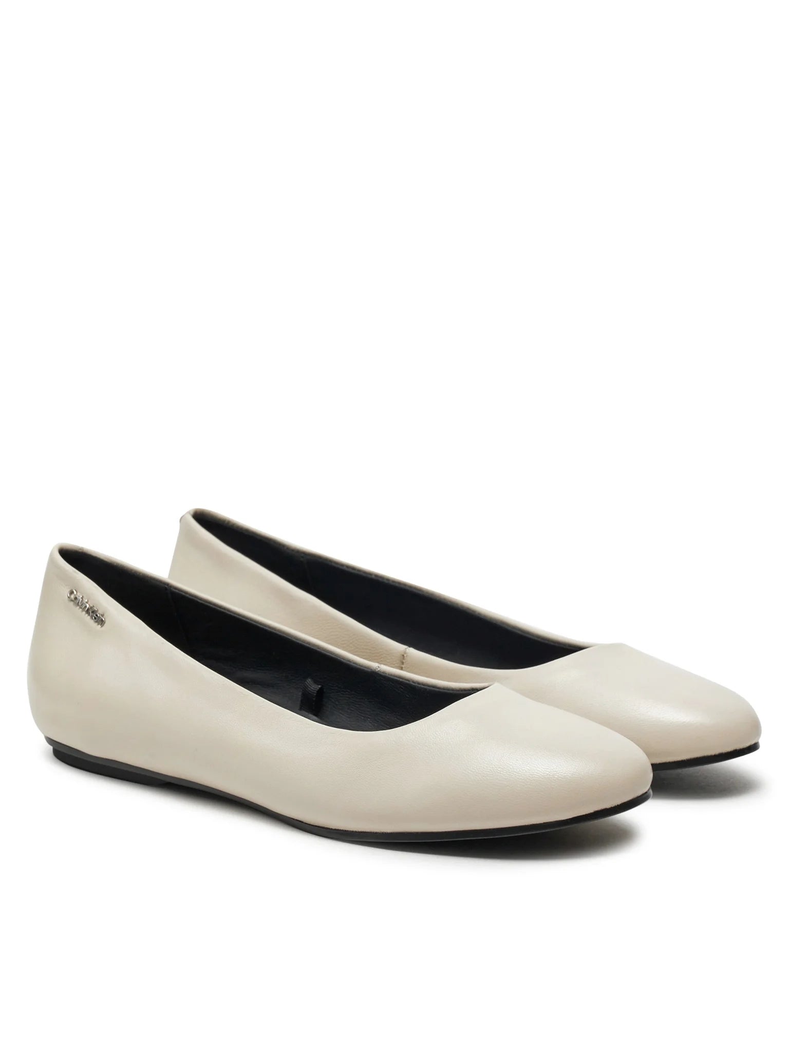 Calvin Klein Sabrinas Ballet Flats Hw0hw00618 White Branco_shot2