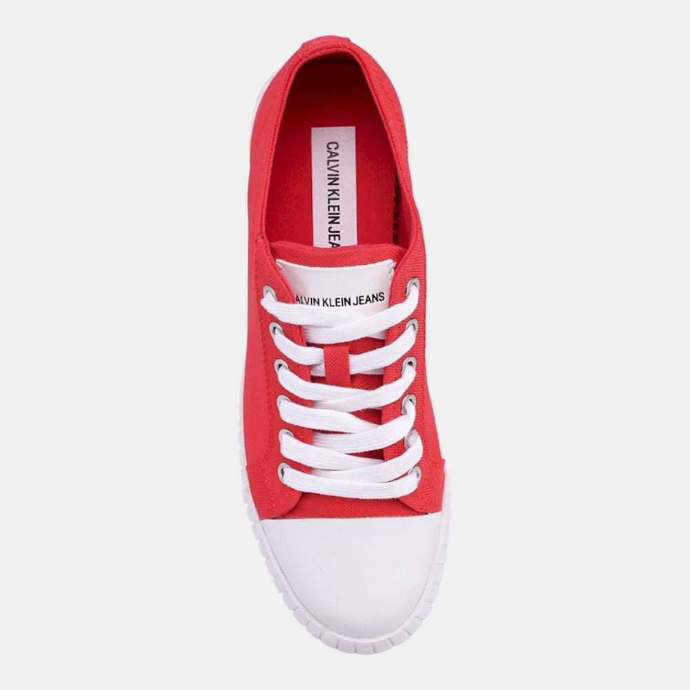 Calvin Klein Sapatilhas Sneakers Shoes Beato Nylon Tomato Red Vermelho Shot6