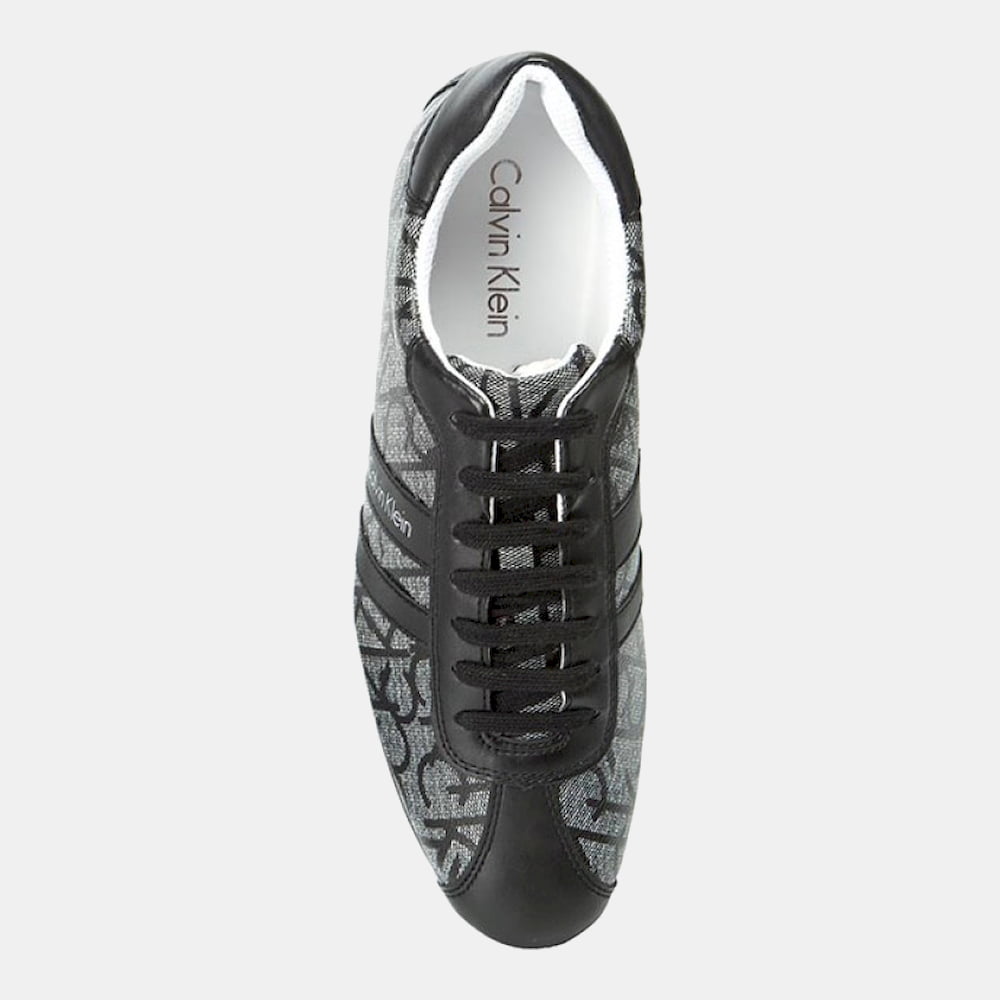 Calvin Klein Sapatilhas Sneakers Shoes Georg Icon Grey Black Cinza Preto Shot12