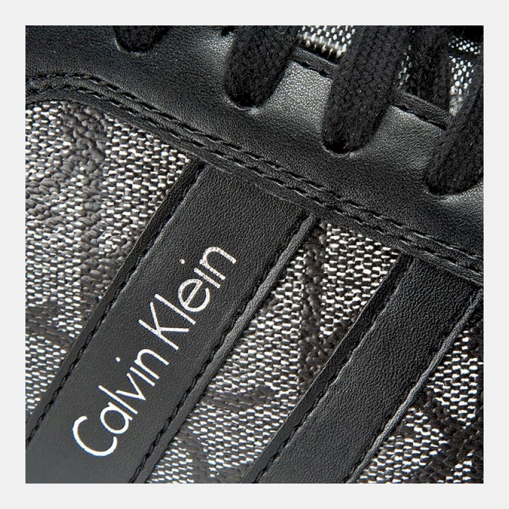 Calvin Klein Sapatilhas Sneakers Shoes Georg Icon Grey Black Cinza Preto Shot3