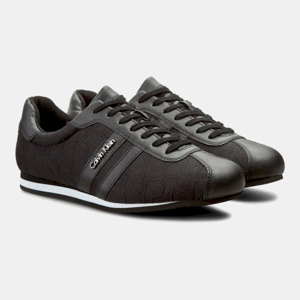 Calvin Klein Sapatilhas Sneakers Shoes George 3d Black Preto Shot4