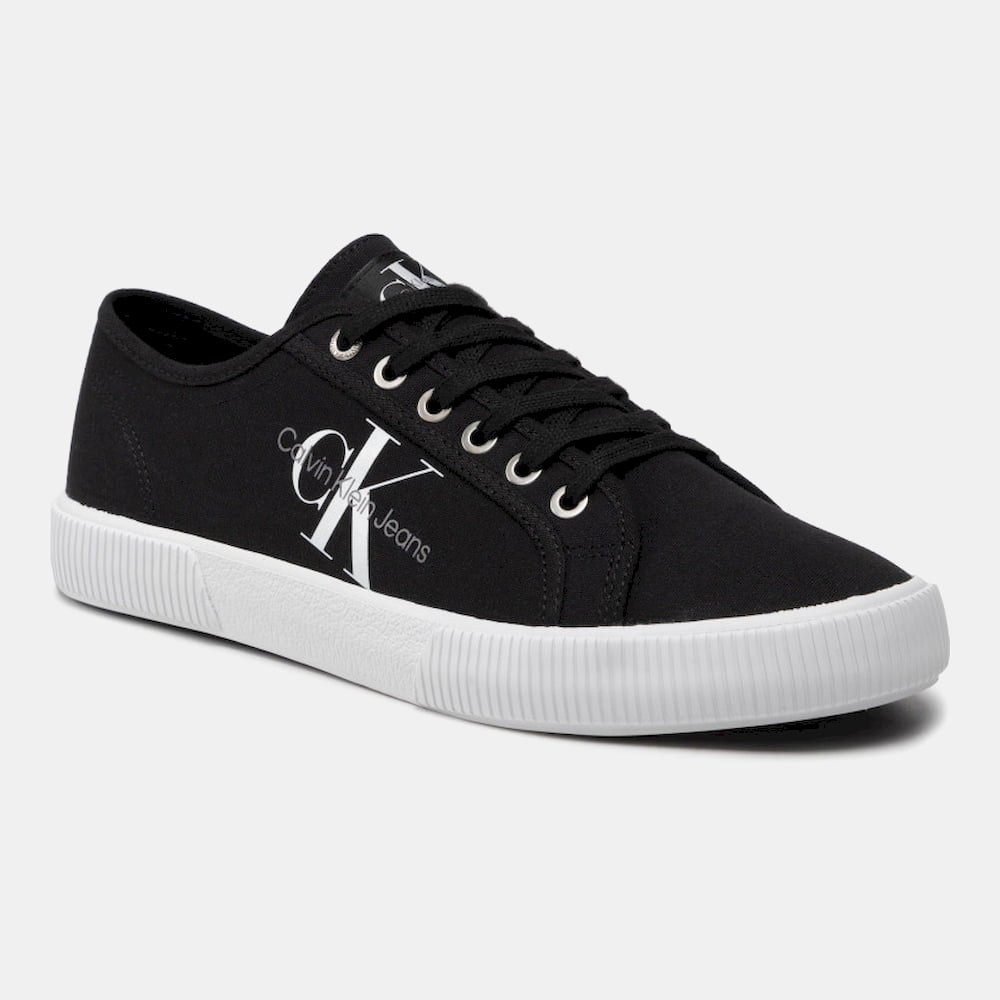 Calvin Klein Sapatilhas Sneakers Shoes Ym0ym00306 Blk White Preto Branco Shot2