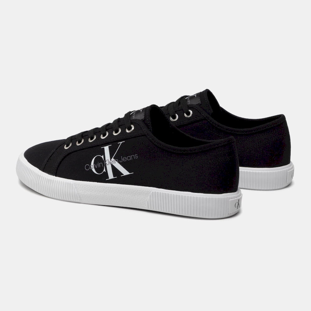 Calvin Klein Sapatilhas Sneakers Shoes Ym0ym00306 Blk White Preto Branco Shot4