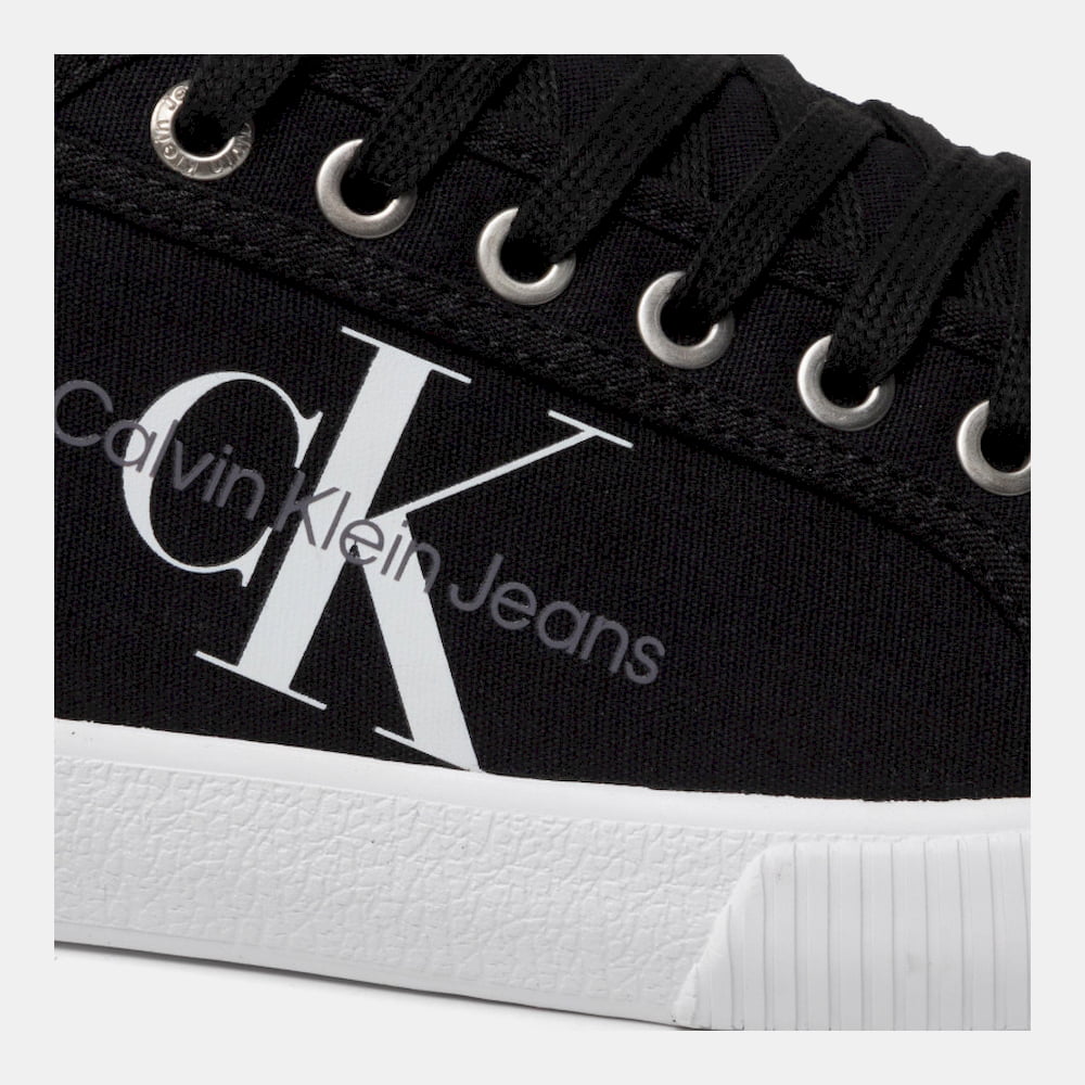 Calvin Klein Sapatilhas Sneakers Shoes Ym0ym00306 Blk White Preto Branco Shot8