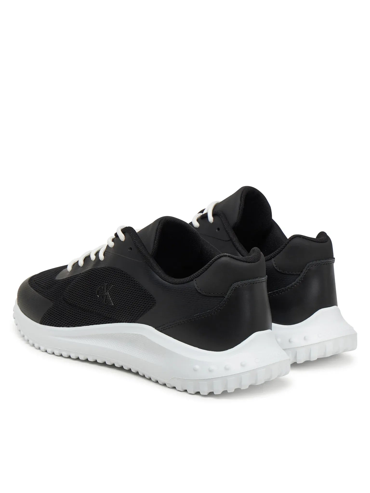 Calvin Klein Sapatilhas Sneakers Shoes Ym0ym01185 Blk White Preto Branco_shot2