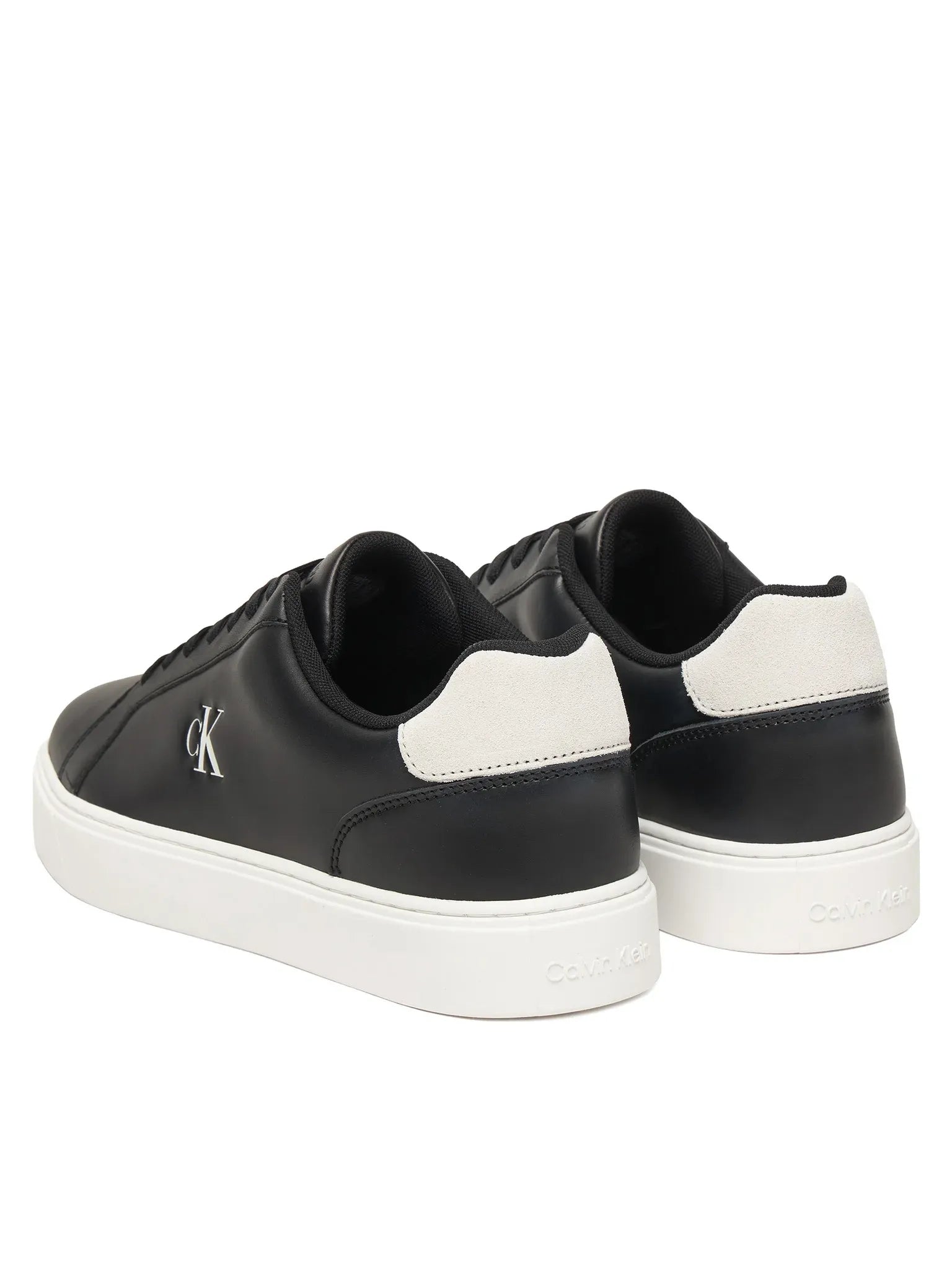 Calvin Klein Sapatilhas Sneakers Shoes Ym0ym01435 Blk White Preto Branco_shot3