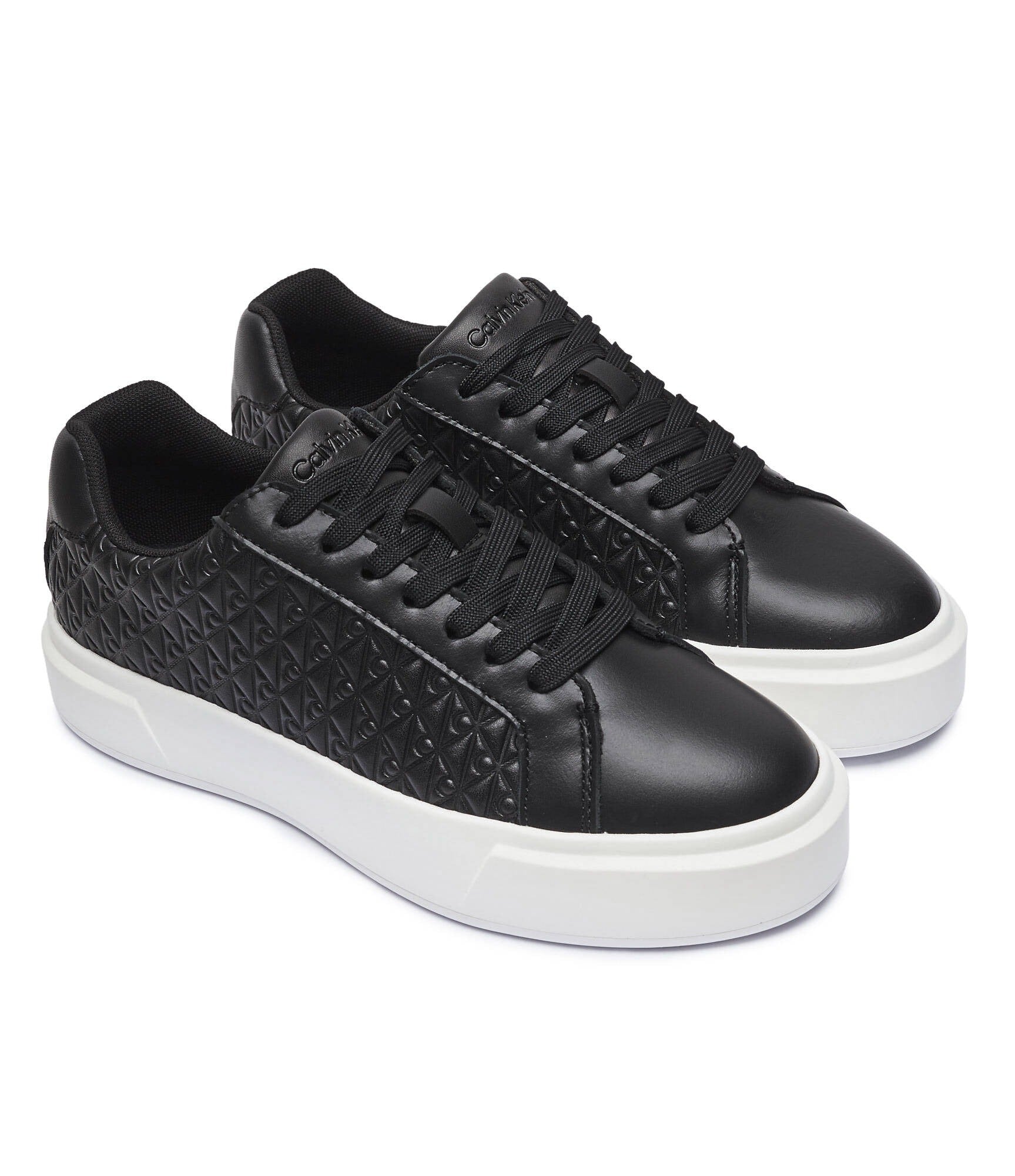 Calvin Klein Sapatilhas Sneakers Shoes Yw0yw02006 Black.logo Preto_shot2