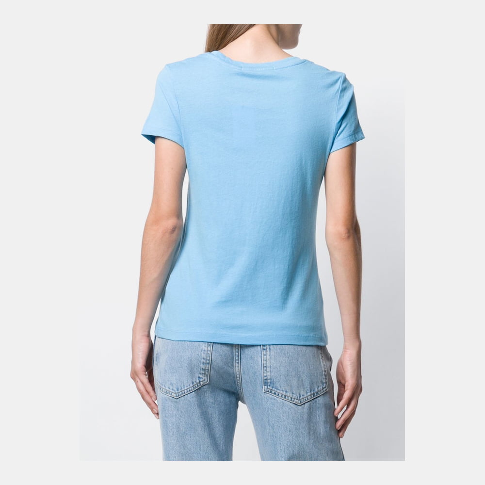 Calvin Klein T Shirt J20j207940 Lt Blue Azul Claro Shot6