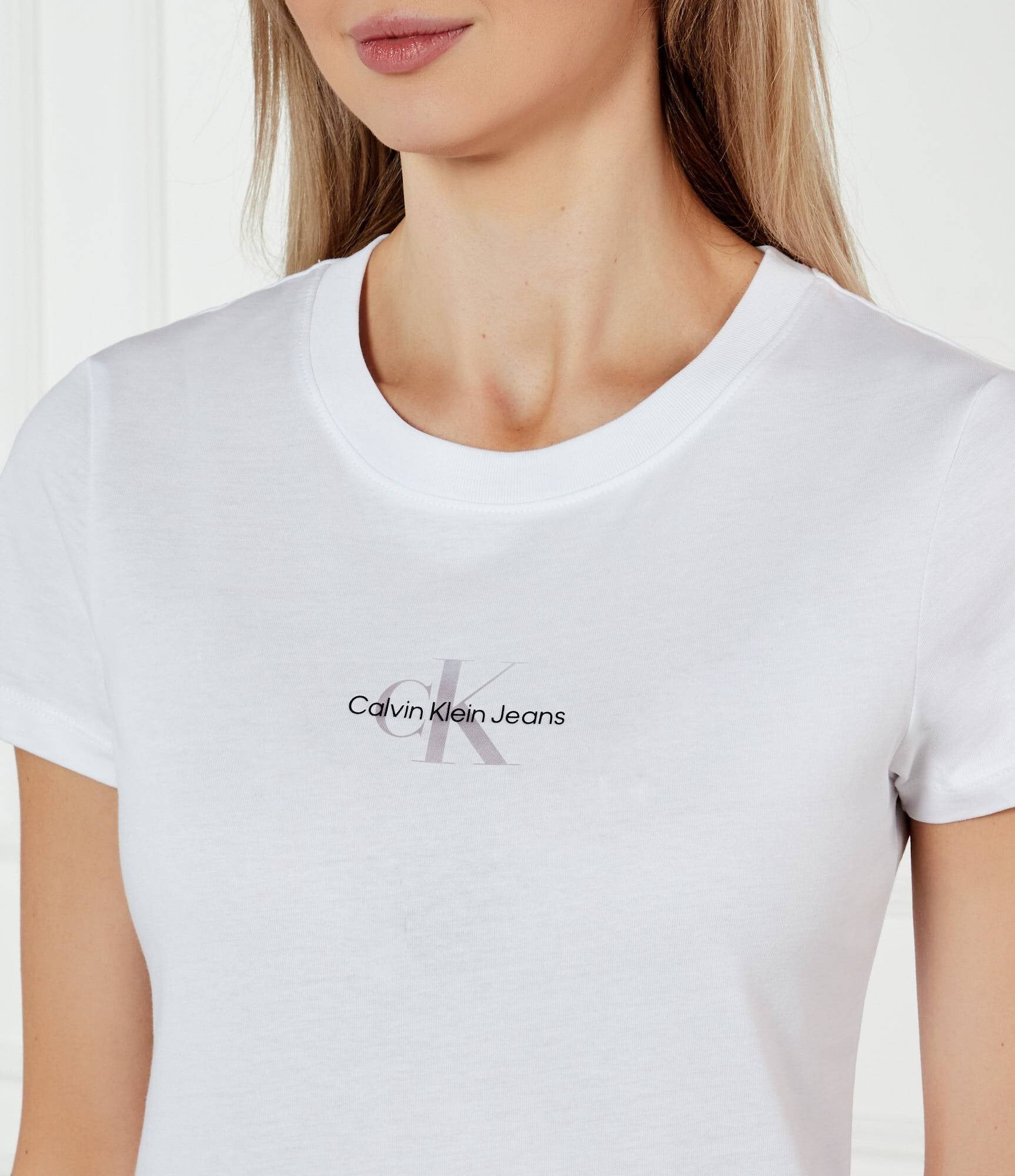 Calvin Klein T Shirt J20j225252 White Branco_shot4