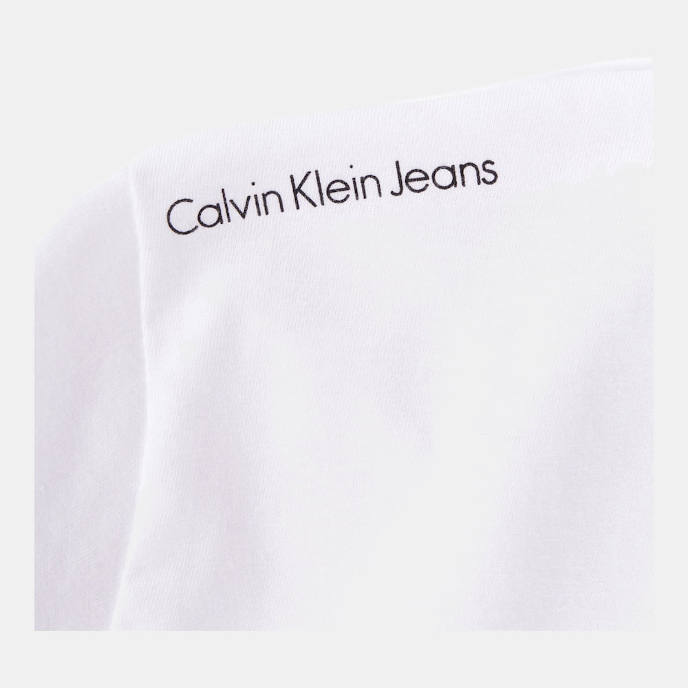 Calvin Klein T Shirt J30j300573 White Branco Shot2