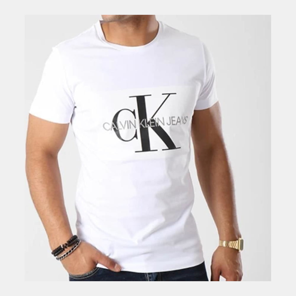 Calvin Klein T Shirt J30j307842 White Branco Shot8