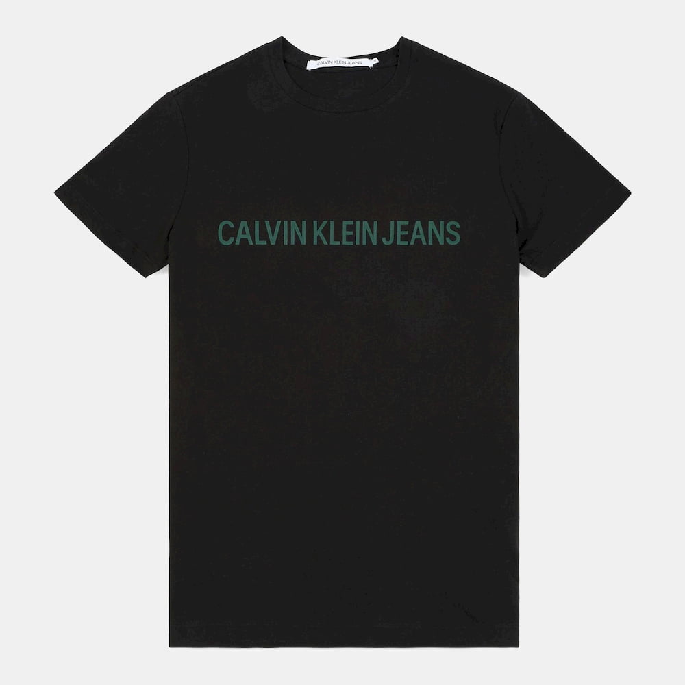 Calvin Klein T Shirt J30j307856 Black Preto Shot2