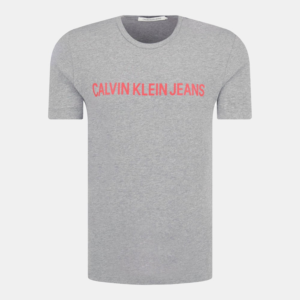 Calvin Klein T Shirt J30j307856 Grey Cinza Shot8