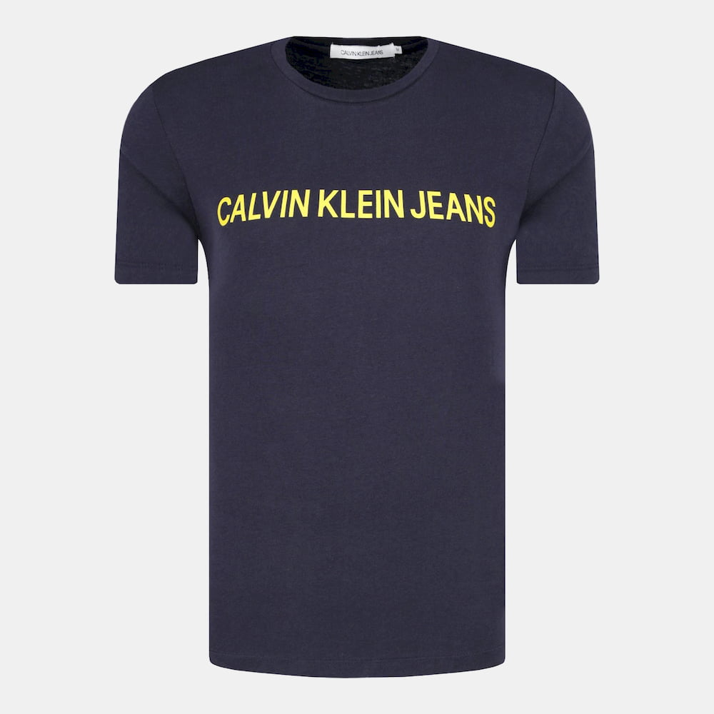 Calvin Klein T Shirt J30j307856 Navy Navy Shot8