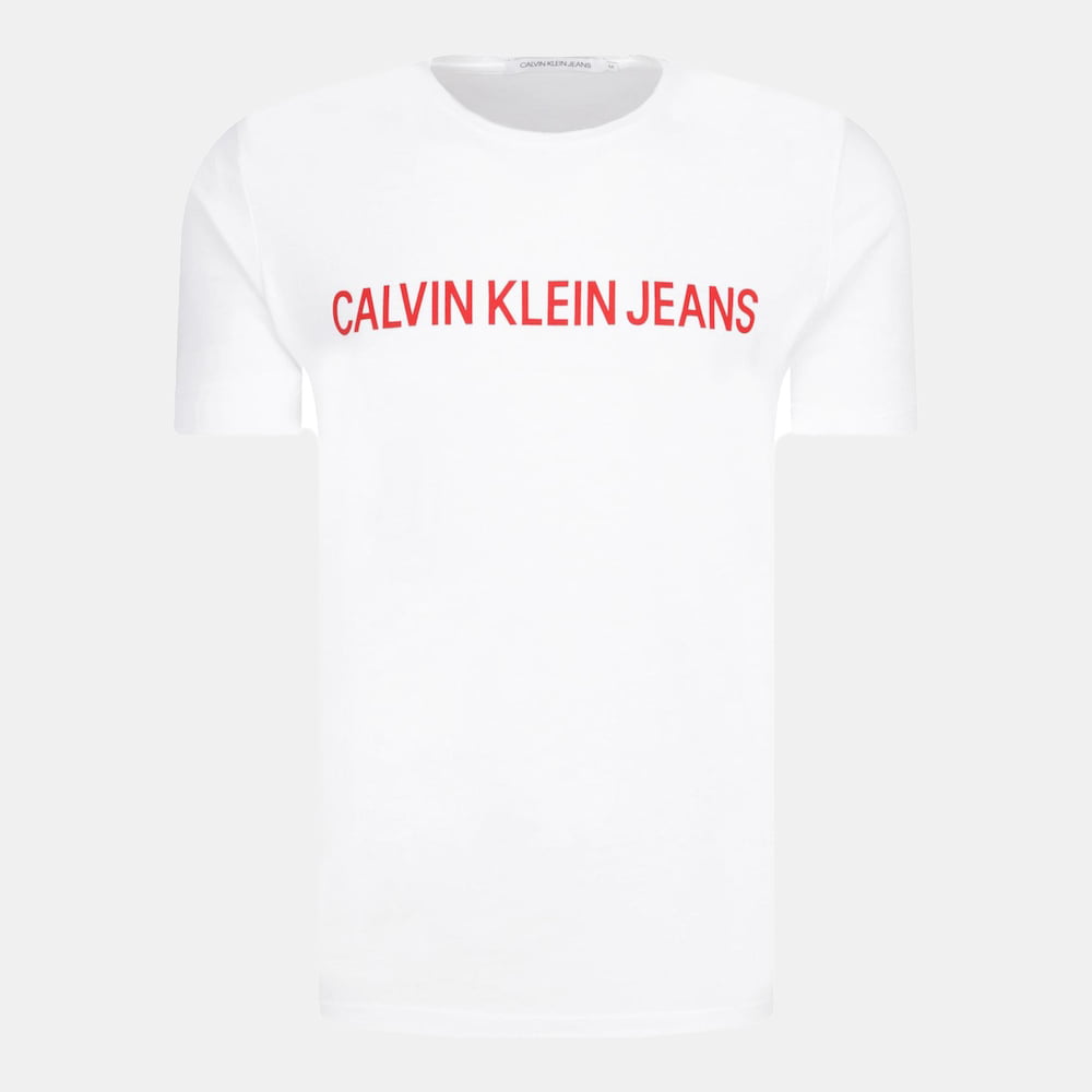 Calvin Klein T Shirt J30j307856 White Branco Shot8