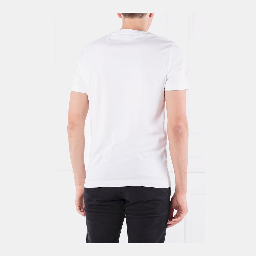 Calvin Klein T Shirt J30j309839 Whi Black Branco Preto Shot6