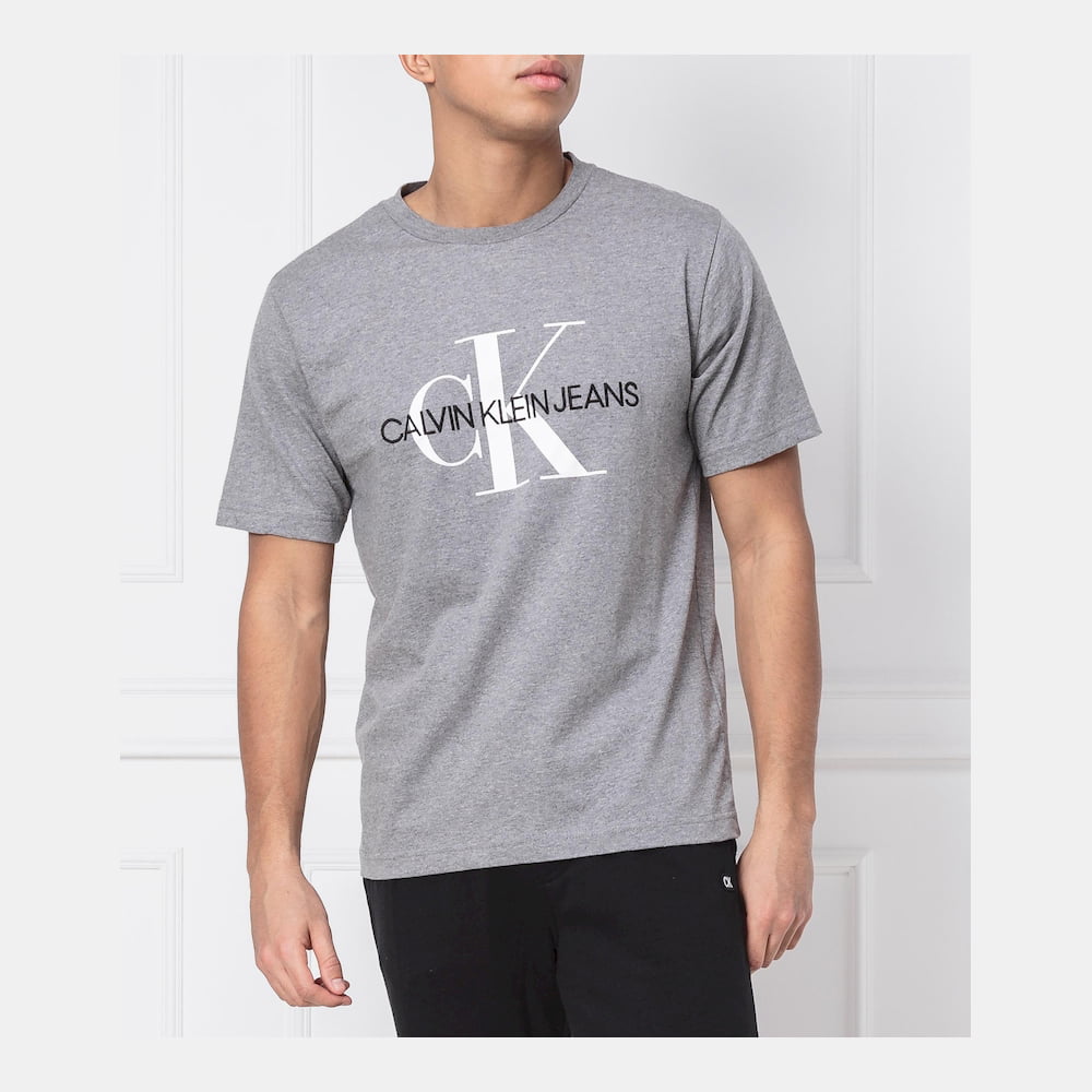 Calvin Klein T Shirt J30j311293 Grey Cinza Shot6