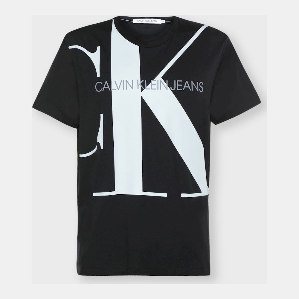 Calvin Klein T Shirt J30j314810 Black Preto Shot2