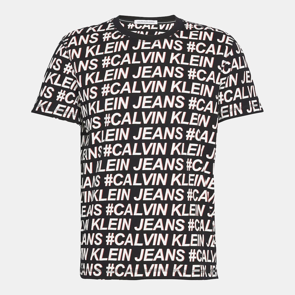 Calvin Klein T Shirt J30j315010 Black Preto Shot4