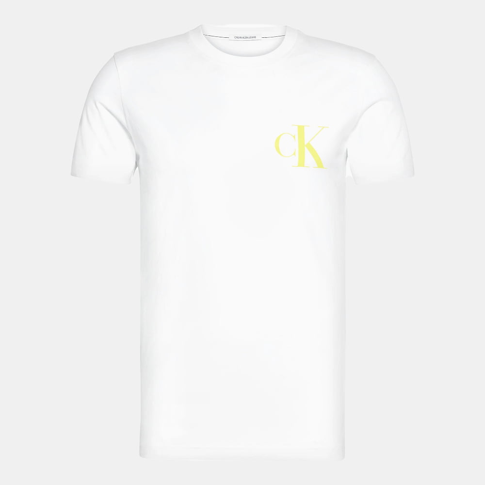 Calvin Klein T Shirt J30j315175 White Branco Shot4