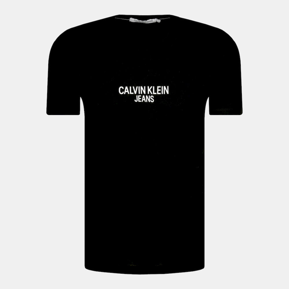 Calvin Klein T Shirt J30j315728 Blk White Preto Branco Shot8