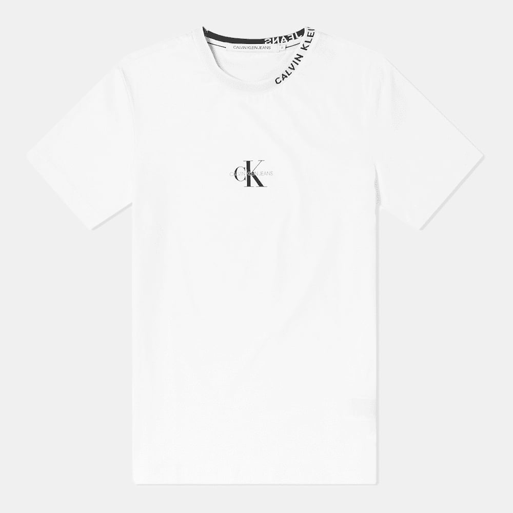 Calvin Klein T Shirt J30j315878 White Branco Shot4