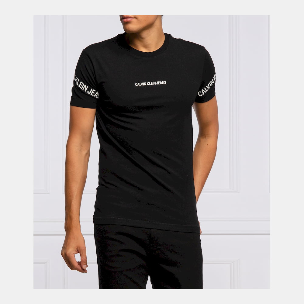 Calvin Klein T Shirt J30j316465 Black Preto Shot7